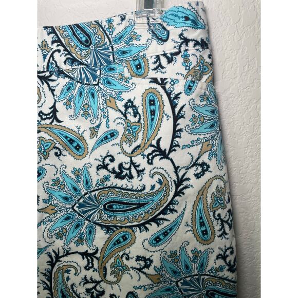 Lady Hagen Blue Paisley Athletic 17" Golf & Pickle Ball Skort - Size 10 - Picture 3 of 7